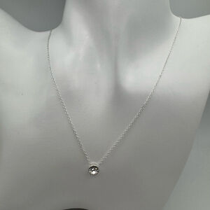 925 CN Necklace Silver CZ